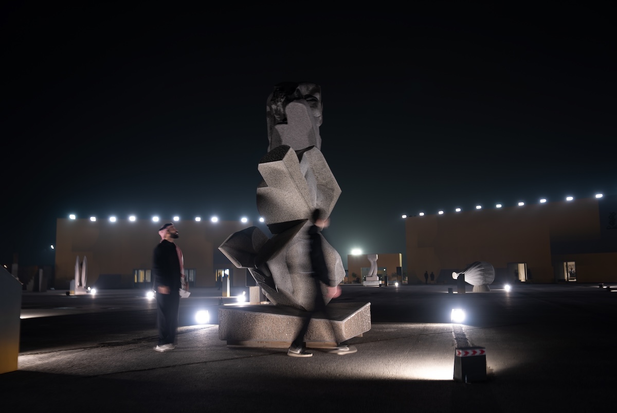 Artwork Showcased for Tuwaiq Sculpture. (Supplied)