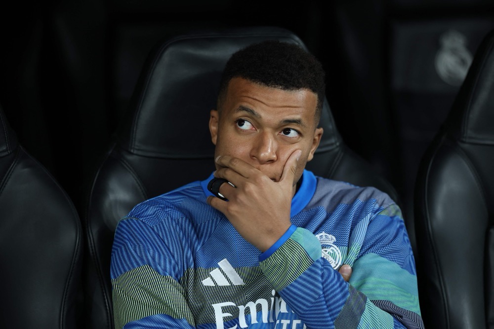 Mbappe, the leading scorer in La Liga this season with 18 goals, is therefore a major doubt for Sunday’s league match at home to Real Betis, Los Merengues’ first after the winter break as they trail Barcelona by four points. (AFP/File)
