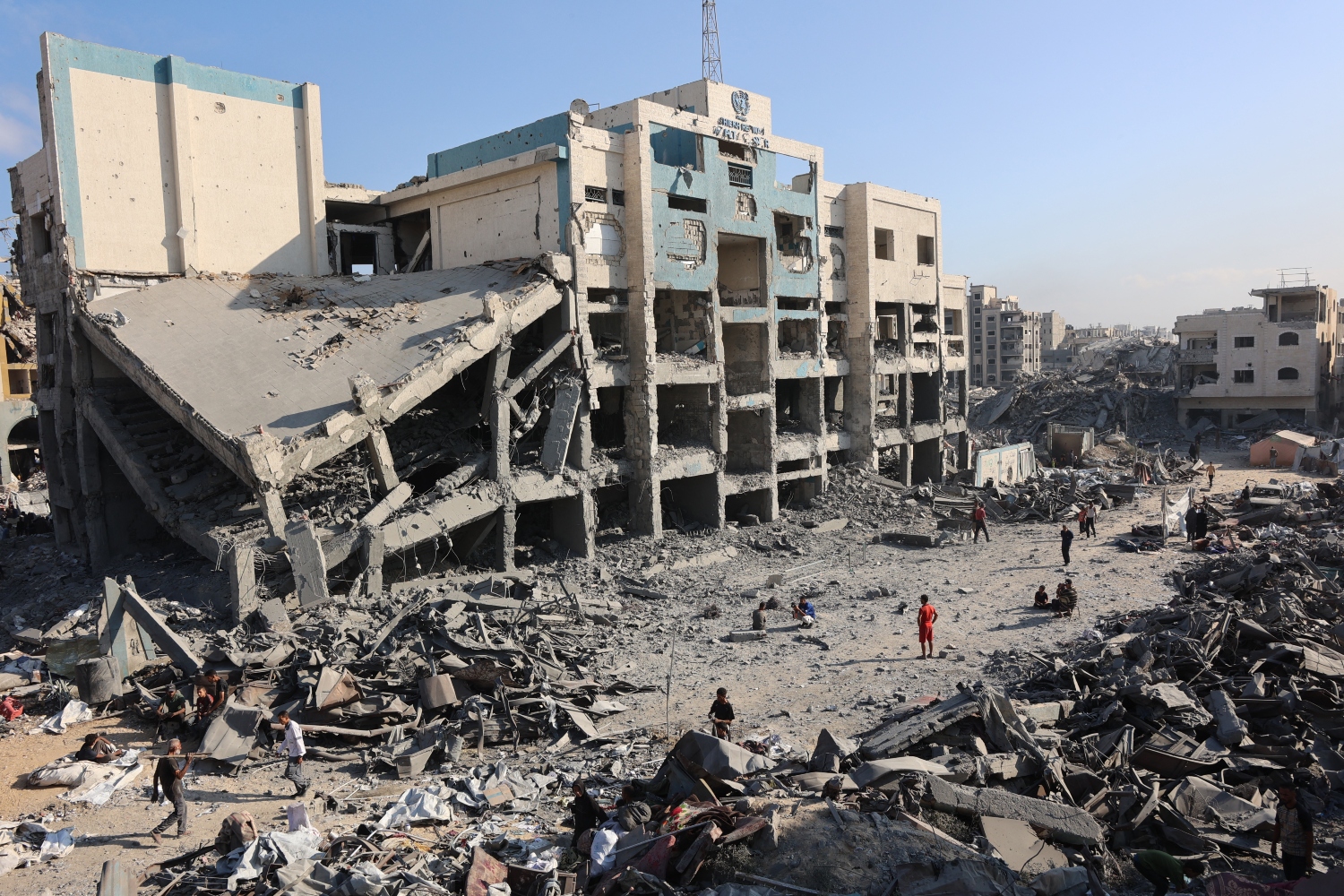 Israel’s onslaught on UNRWA, which was established by an UNGA resolution in 1949, has been going on for years (AFP)