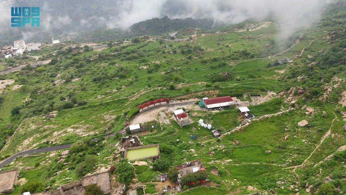 Scenic views of Jazan region