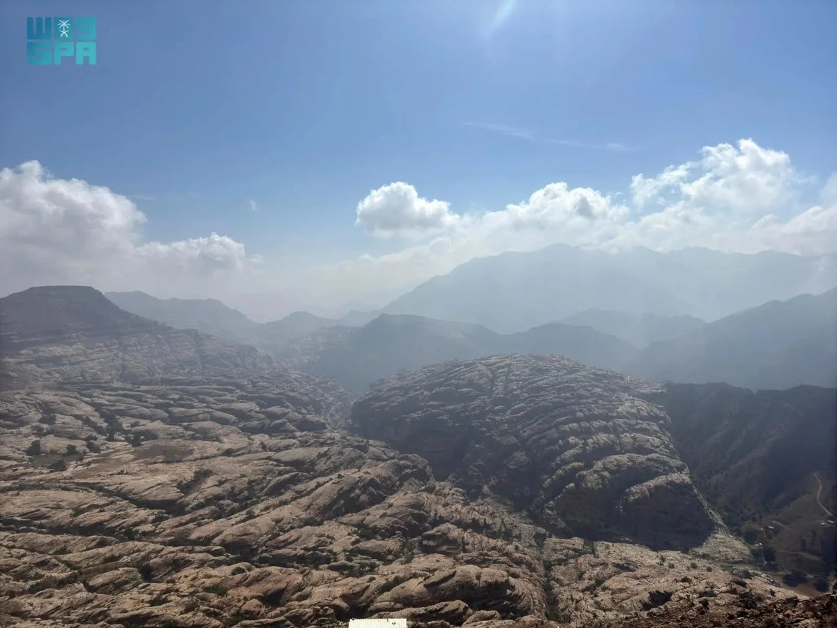 Scenic views of Jazan region