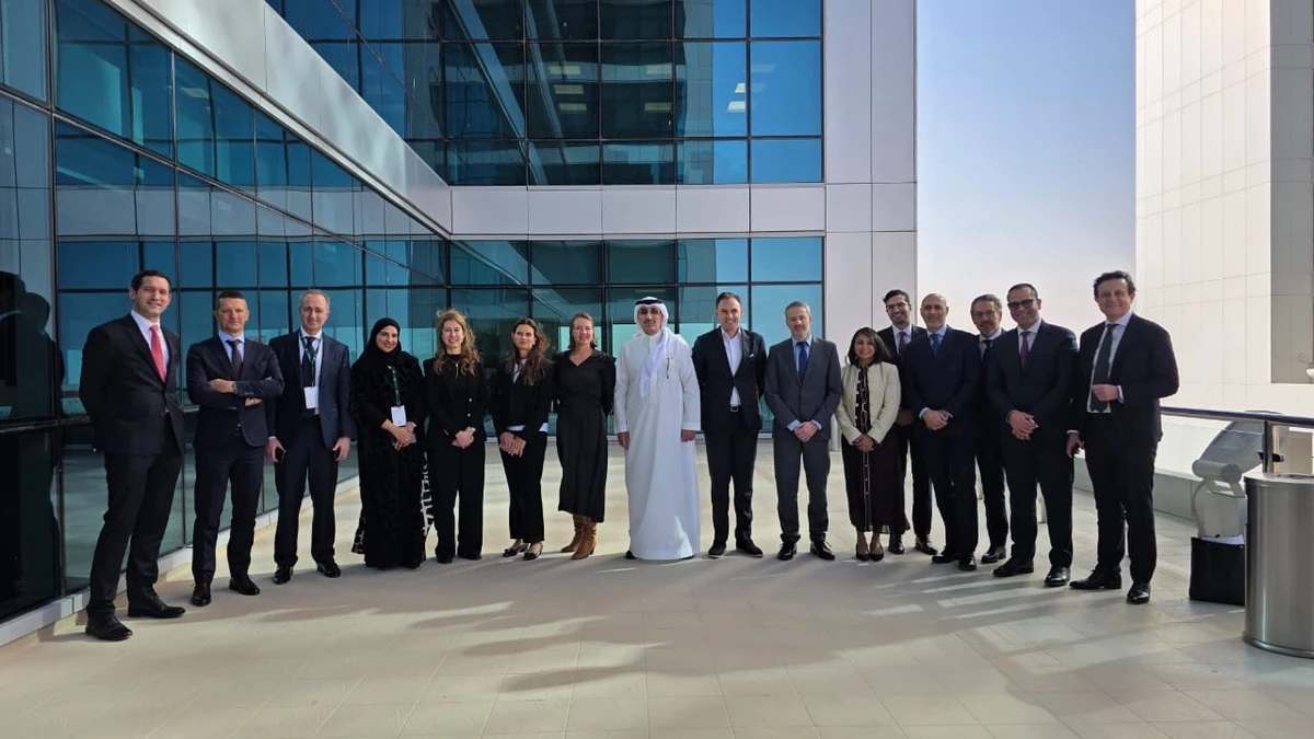 UBP staff in Riyadh ahead of the office launch. UPB Bank
