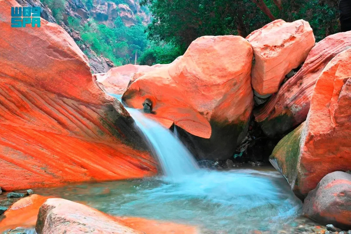 Scenic views of Jazan region