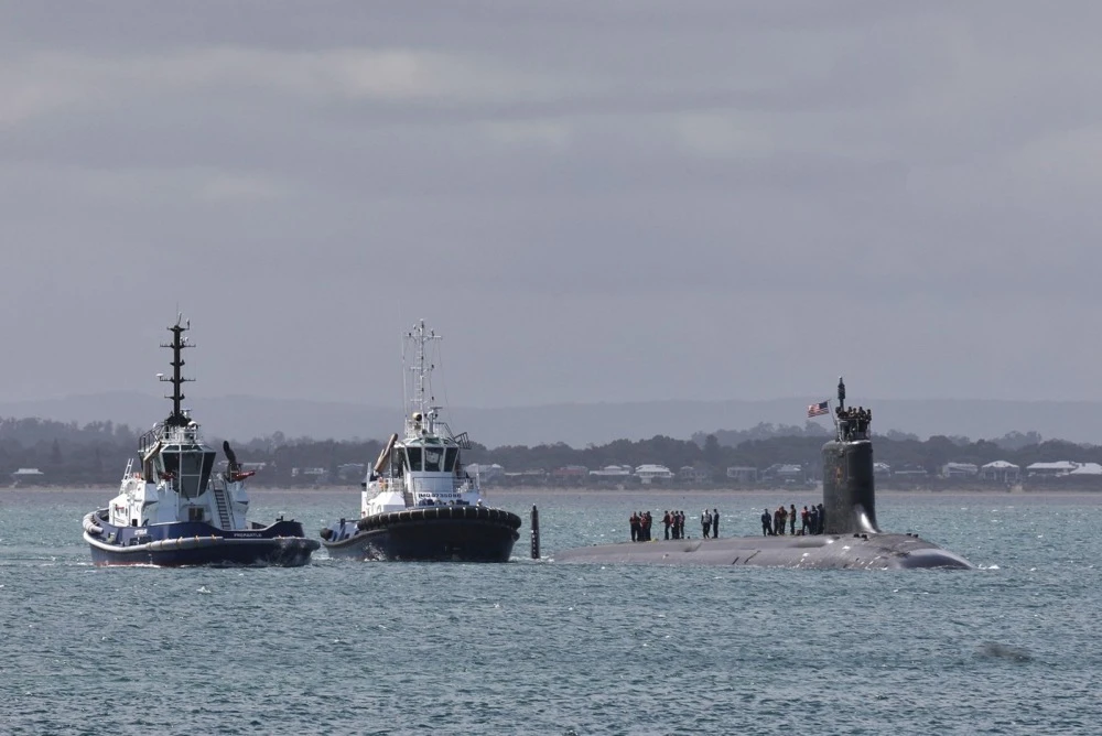 The administration of Donald Trump said earlier this year it was reviewing a 2021 deal for the nuclear-powered attack subs signed under his presidential predecessor Joe Biden. (AFP/File)