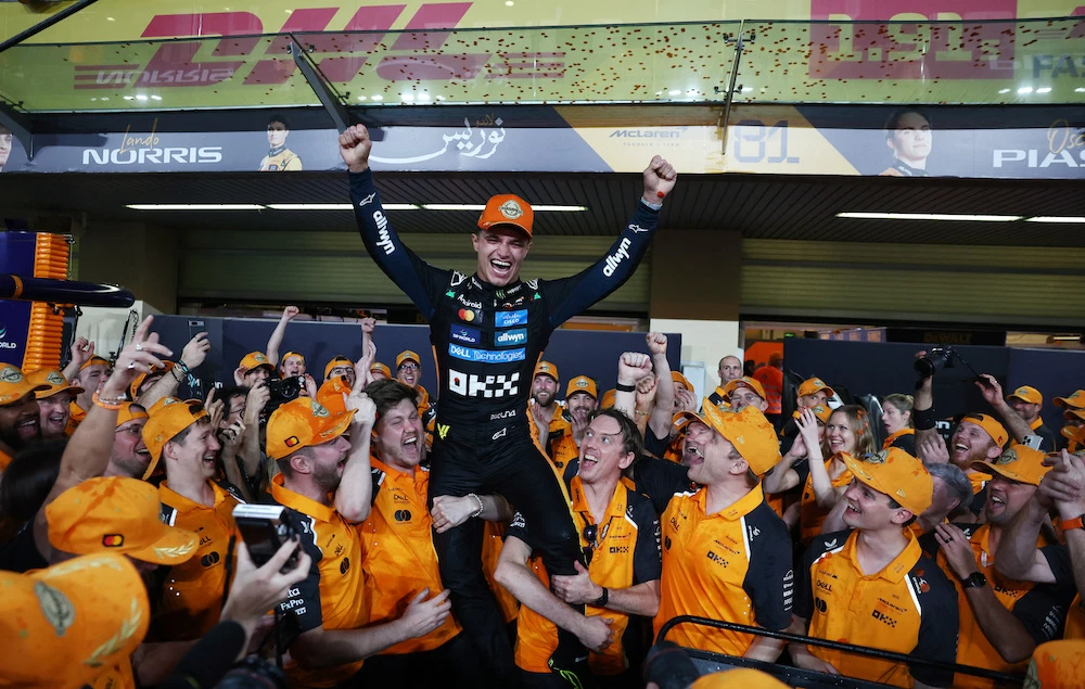 Tearful Norris completes ‘long journey’ to become F1 world champion