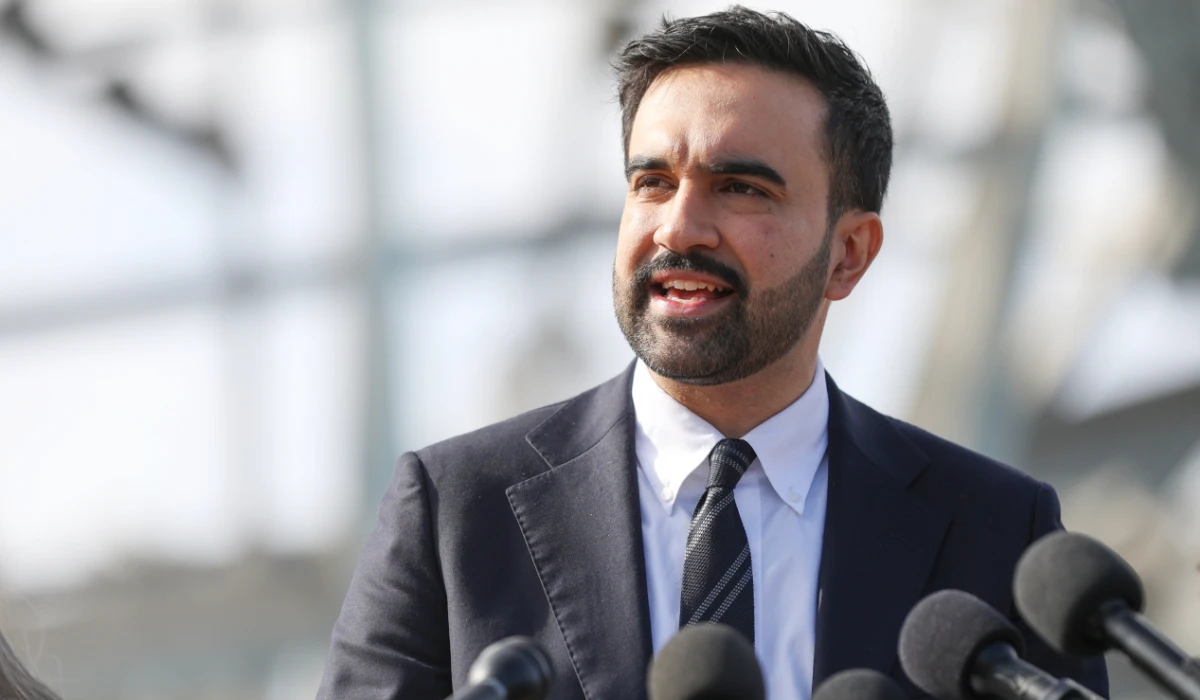 New York City mayor-elect Zohran Mamdani speaks during a news conference, in the Queens borough of New York, Wednesday, Nov. 5, 2025. (AP)