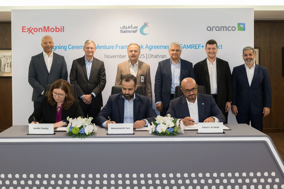 Saudi Aramco, ExxonMobil, Samref ink deal to study Yanbu refinery upgrade