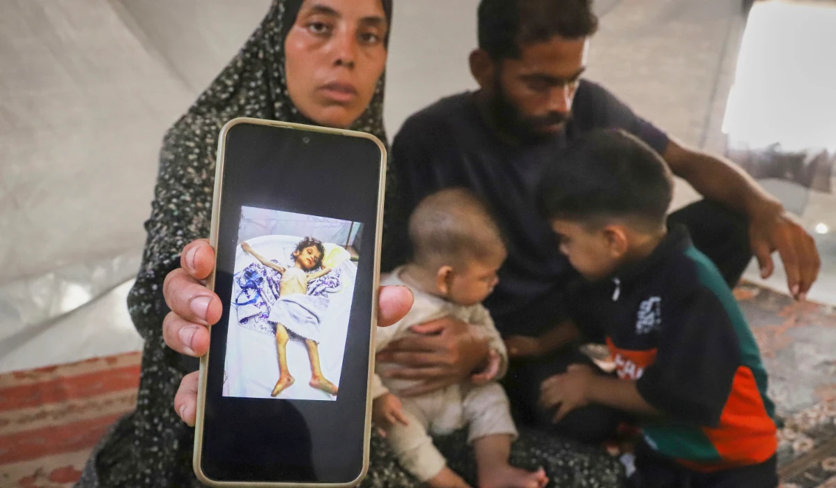 In August, a UN-backed hunger monitor determined that famine conditions were affecting about half a million people — or a quarter of Gaza’s population. (AP)
