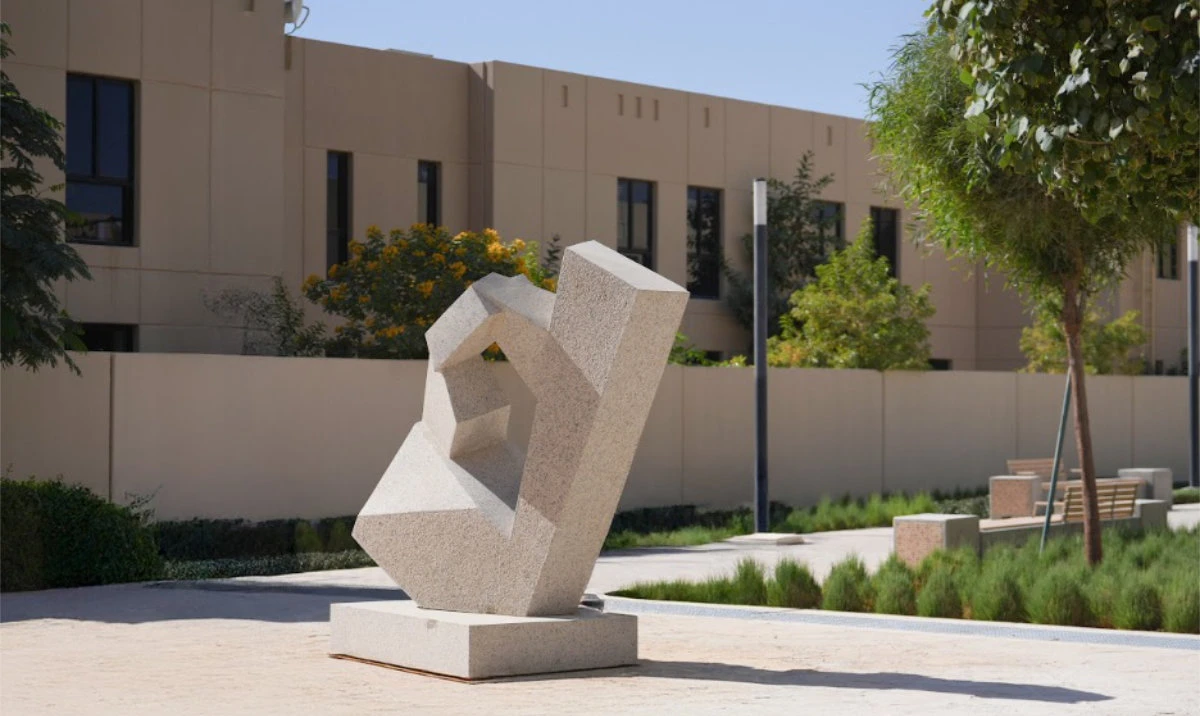 The Riyadh Art Program installed on Wednesday 14 sculptures selected from the Tuwaiq International Sculpture Symposium at prominent locations in Riyadh, including the ROSHN Front, SEDRA Residential Community, and Sports Boulevard. (Supplied)
