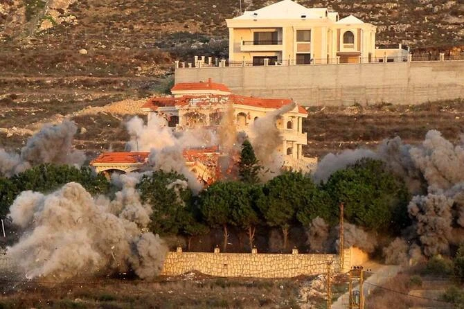 Israel issued an evacuation warning for a village in southern Lebanon on Saturday ahead of what it said was a planned strike against infrastructure of the Hezbollah militant group. (AFP/File)