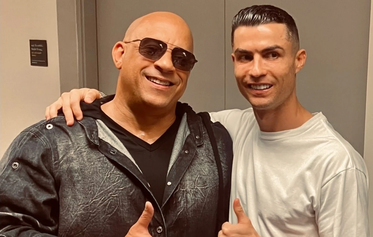Vin Diesel, the star and a producer of the beloved car franchise, on Friday on Instagram teased the professional soccer player Cristiano Ronaldo’s involvement in the upcoming finale film. (Instagram)