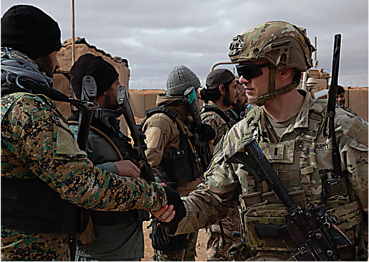A year since the fall of Assad, Syria is a member of the anti-Daesh coalition and the US Central Command says it advised, assisted and enabled more than 22 operations against Daesh with partners in Syria over the past month. (Photo courtesy of Central Command)