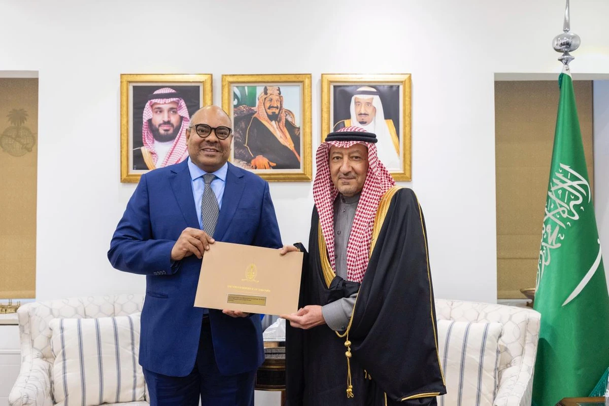 Saudi crown prince receives written message from president of Tanzania