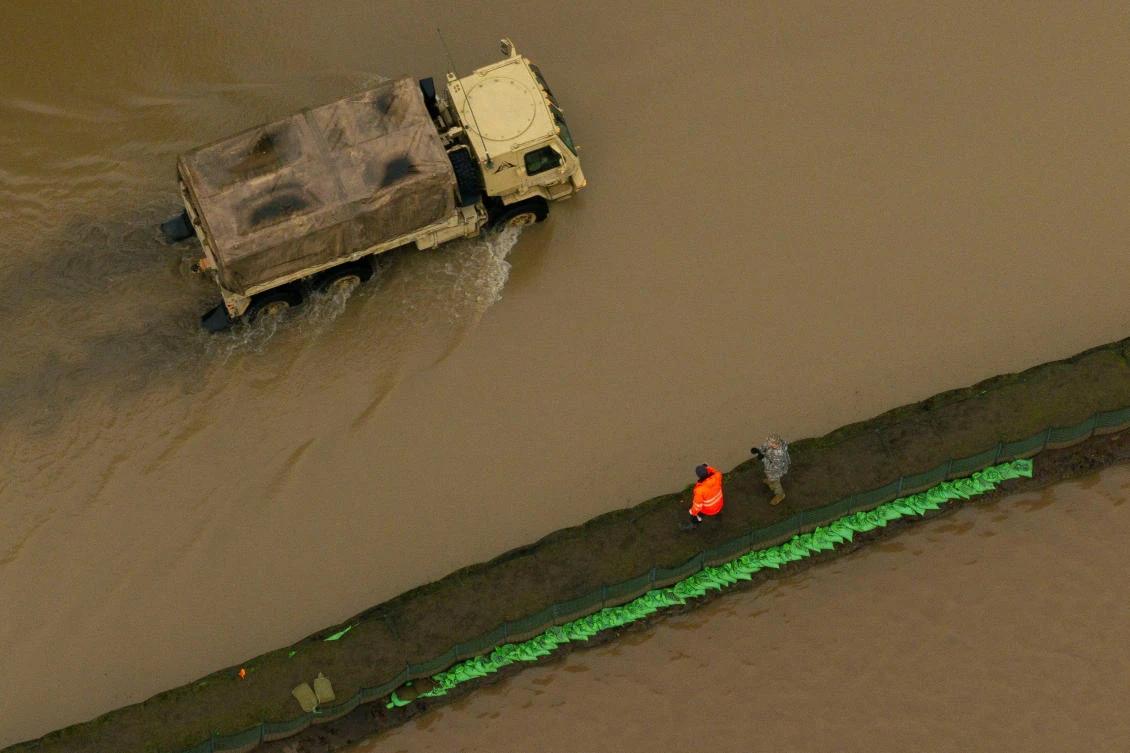 Damage from record flooding in Washington state is profound, with more on the way, governor says