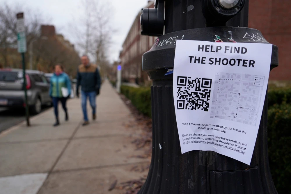 frustration is mounting in Providence that the person behind the attack managed to get away and that a clear image of their face has yet to emerge. (AP)