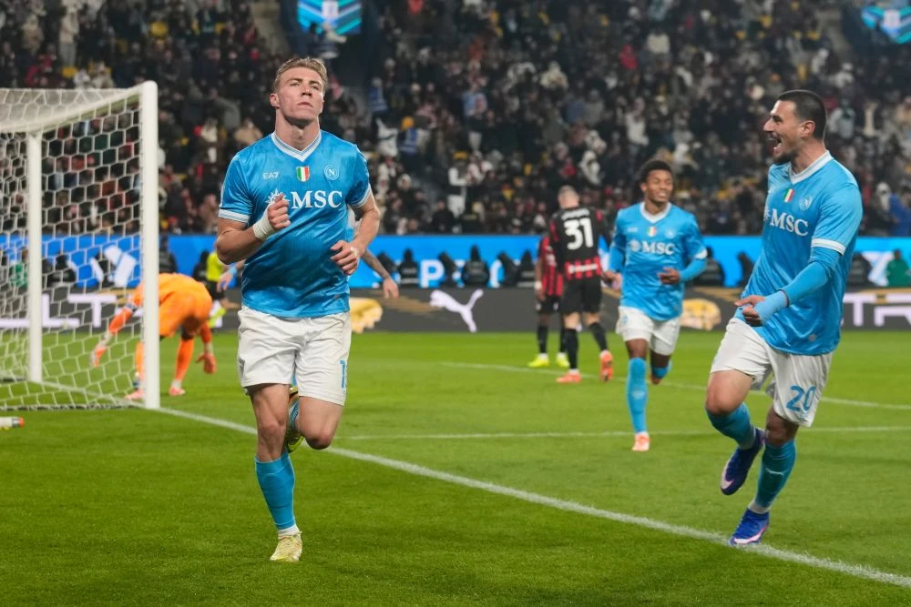 Napoli cruise past Milan to book Italian Super Cup final spot in Riyadh
