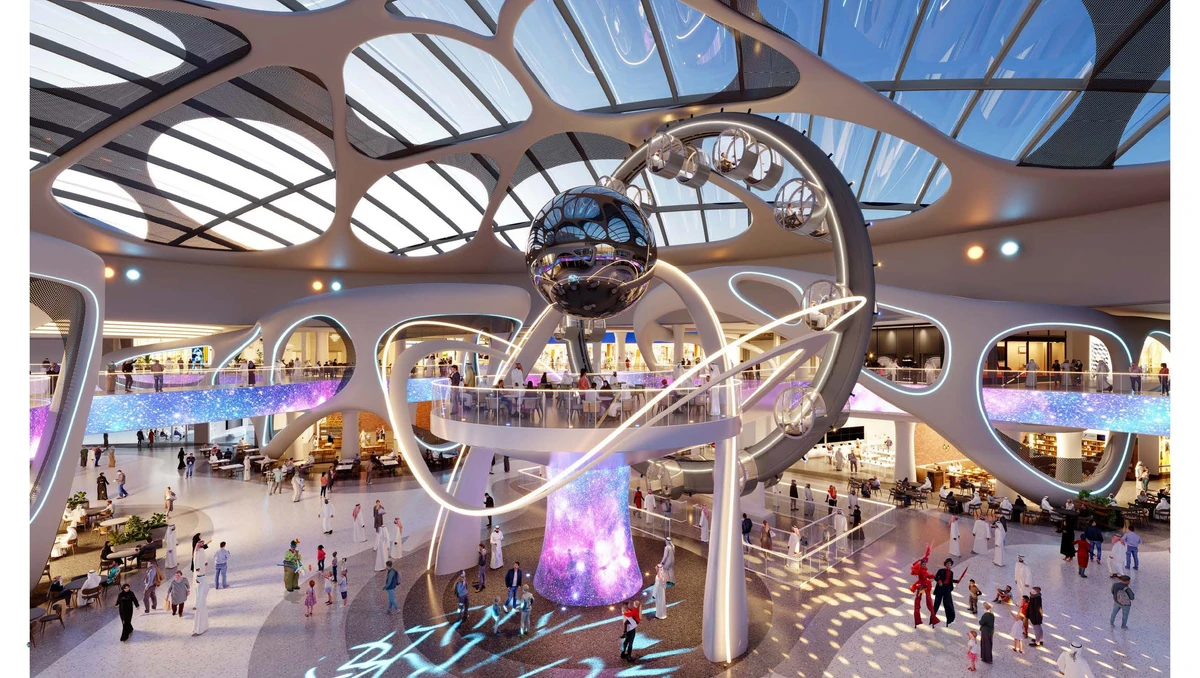 Entertainment complex SEVEN Al-Hamra is set to open in Riyadh in the second half of 2026. (Supplied)