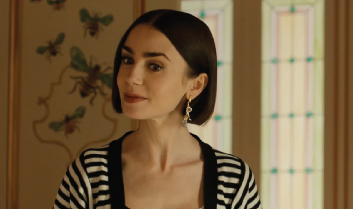 Lily Collins shows her appreciation for Arab designers