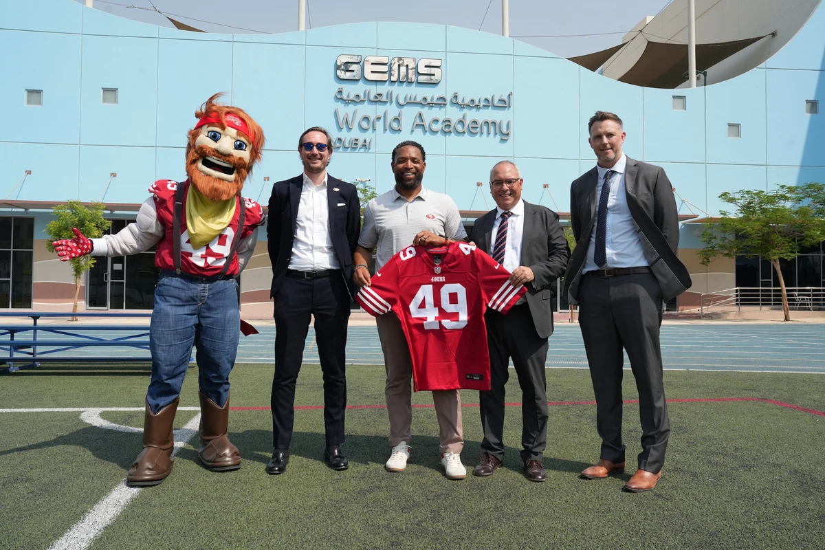 Justin Prettyman, executive director of the 49ers Foundation, stated: “We’re thrilled to launch NextGen Flag Football and to work with GEMS going forward. (Supplied)