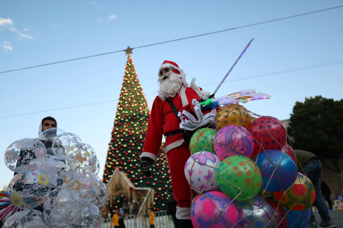 Israeli police raid Christmas party in Haifa, arrest Palestinian man dressed as Santa