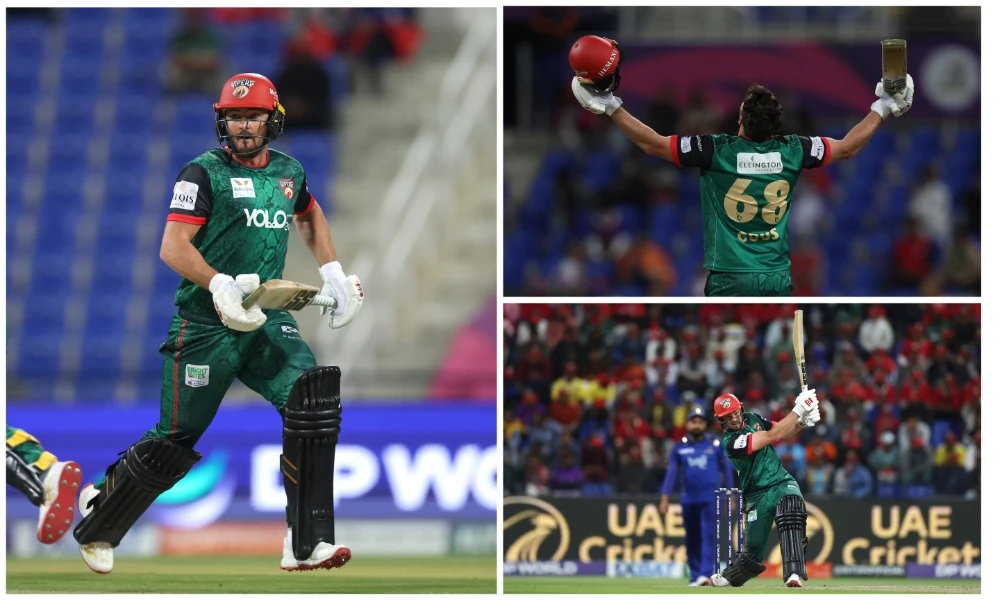 Century from Andries Gous powers Desert Vipers into ILT20 final