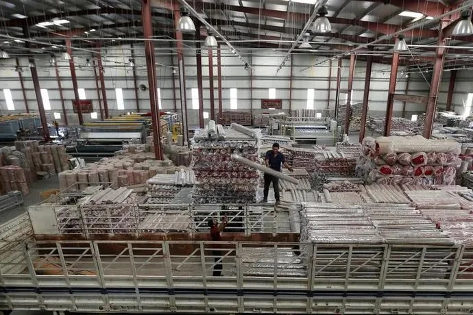 Manufactured exports rose 8.9 percent year on year in the first nine months of 2025 to 6.4 billion dinars. Reuters/File