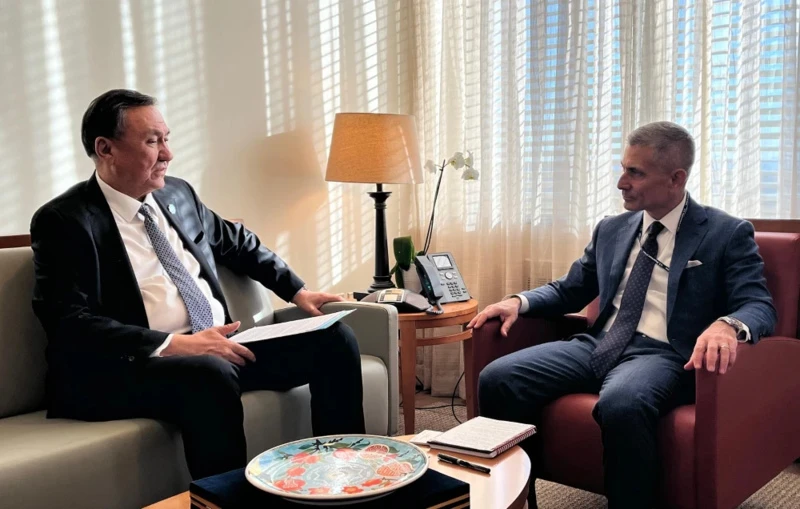 While Omuraliev’s visit was important, the US should build on the momentum created by Trump’s engagement with the region (File)