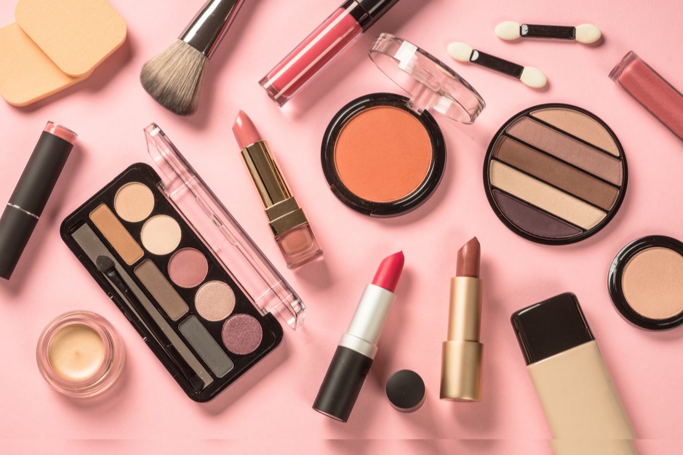 Apply makeup as normal