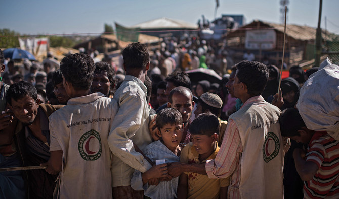 According to UN agencies, more than 40 percent of Rohingya children have experienced some form of malnutrition. (AFP/File Photo)