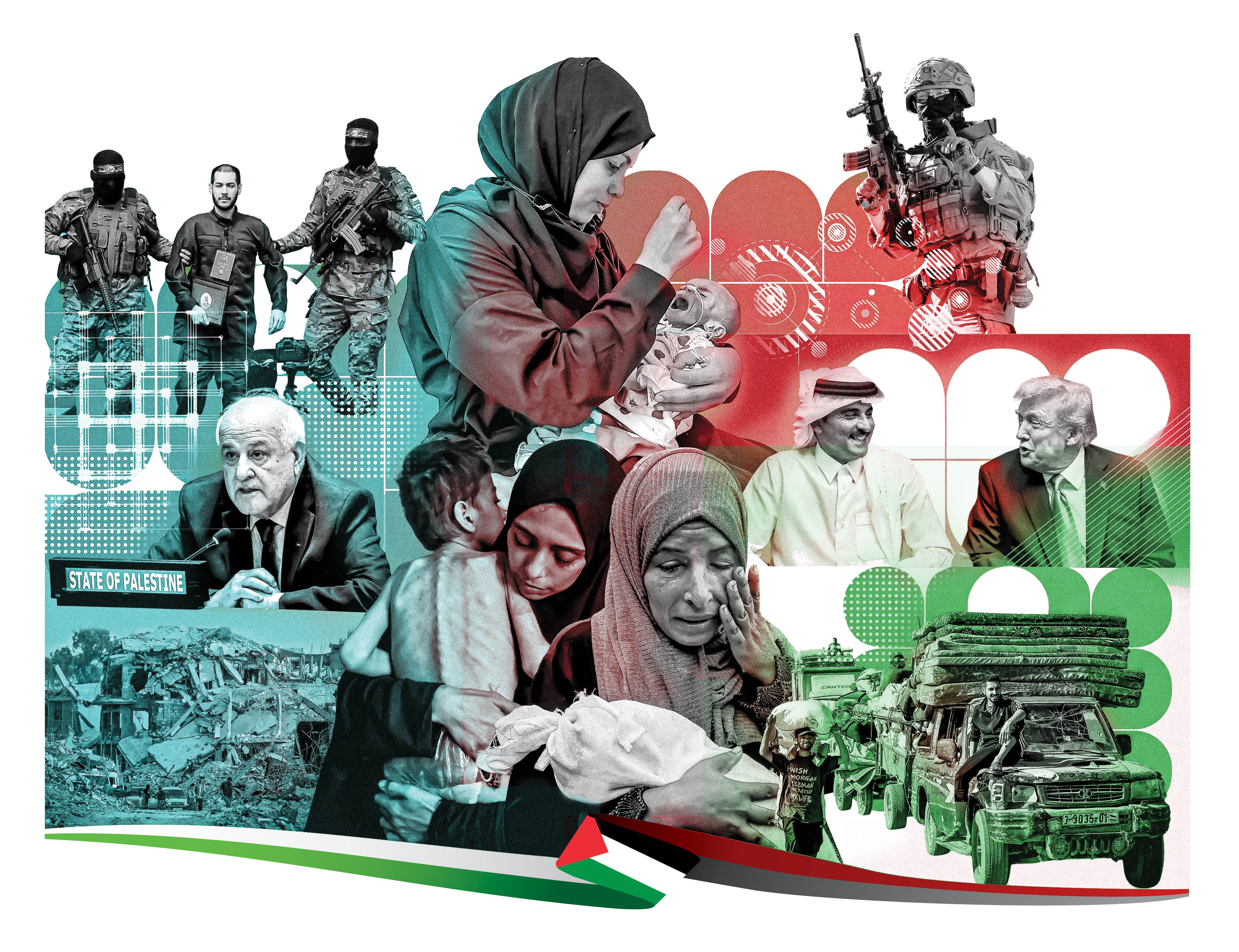 New year finds Palestinians between hope and continued hardship