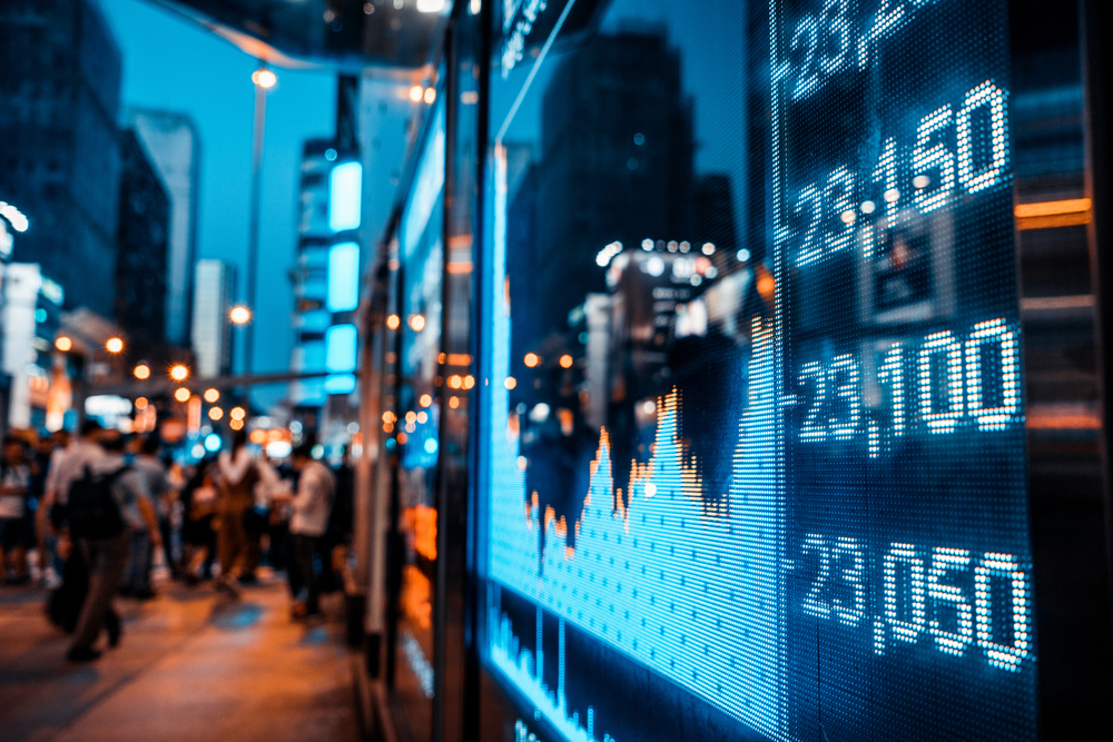 The Kingdom’s parallel market Nomu advanced by 0.43 percent or 100.66 points to close at 23,327.60. Shutterstock.