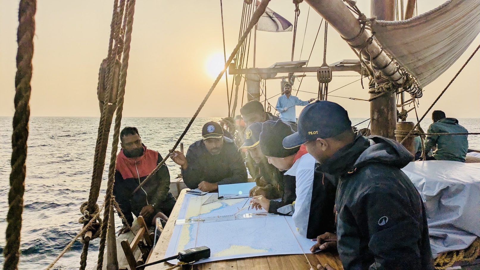 Built on ancient design, Indian Navy’s first stitched ship sails to Oman