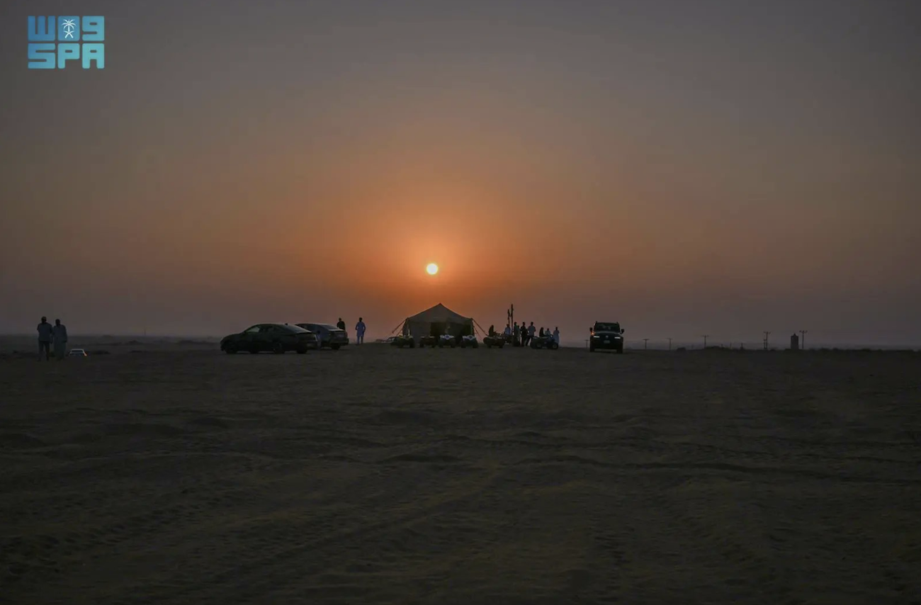 Al-Baha’s Nawan Dunes, a winter destination promising adventure and nature, is offering visitors a distinctive tourism experience that blends tranquility with beauty. (SPA)