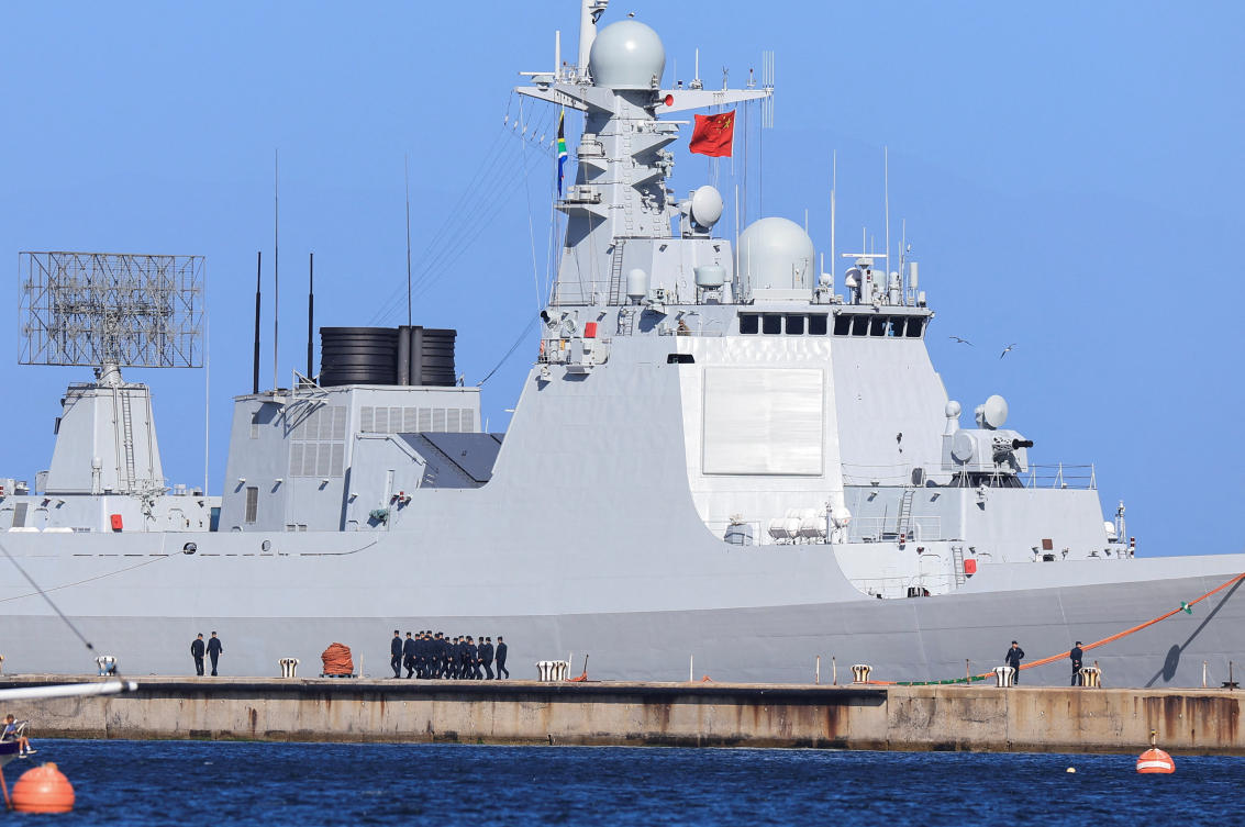 China, Russia, South Africa to hold naval exercise off South African coast, Beijing says