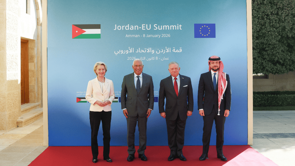The inaugural Jordan-EU Summit underlined the depth of the country’s strategic partnership with Europe, officials and experts said, and confirmed the pivotal role Jordan plays in regional security, political stability and economic cooperation. (EU)