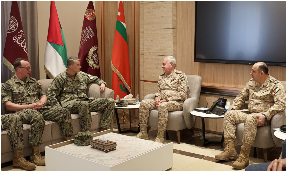 The officials highlighted the need for ongoing coordination to help enhance regional security. (Petra)