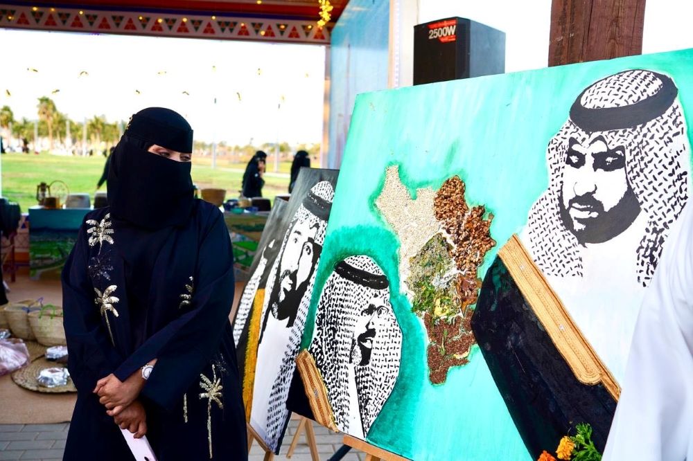 At Jazan festival, Suad Al-Asiri paints memory, land and leadership