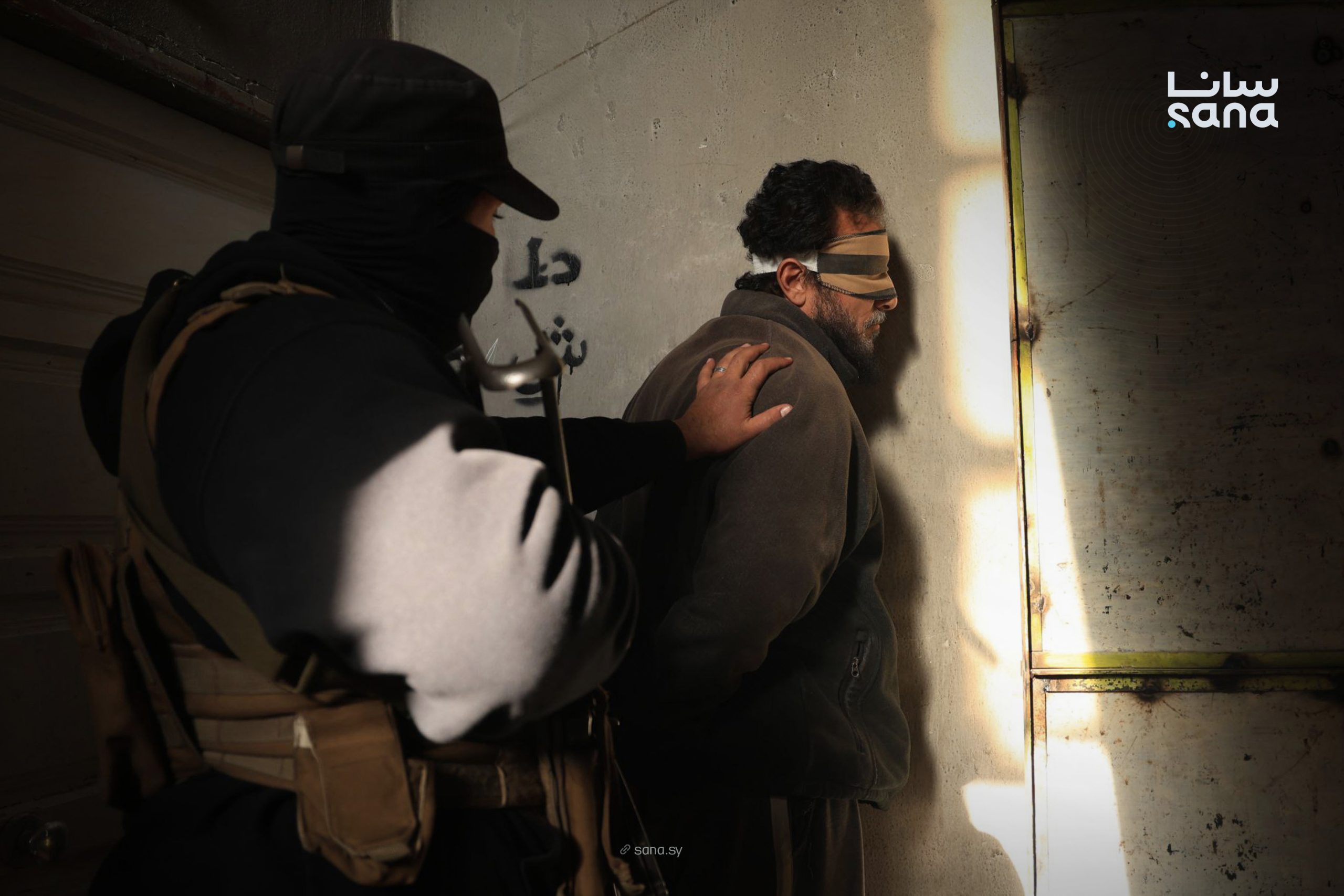 Syrian authorities arrested two members of Daesh near Damascus. (Syrian Arab News Agency)