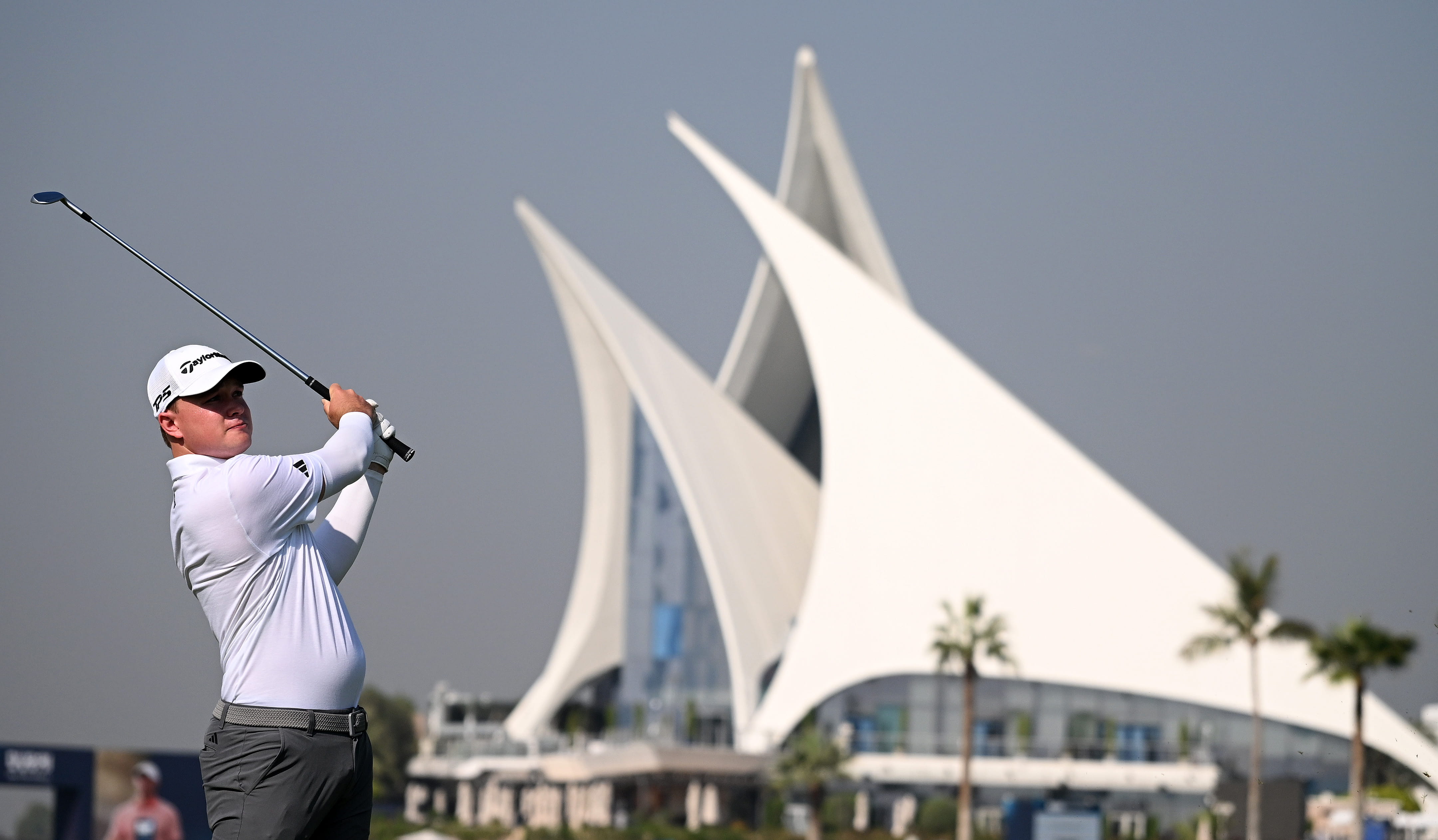 Jayden Schaper will will take part in the 2026 Dubai Invitational at Dubai Creek Resort. (FILE/AFP)