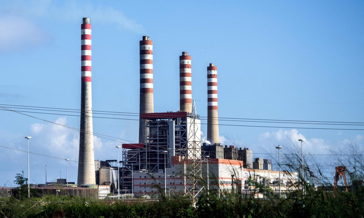 View of the refinery El Palito in Puerto Cabello, Carabobo state, Venezuela, Jan. 11, 2026. (AFP)