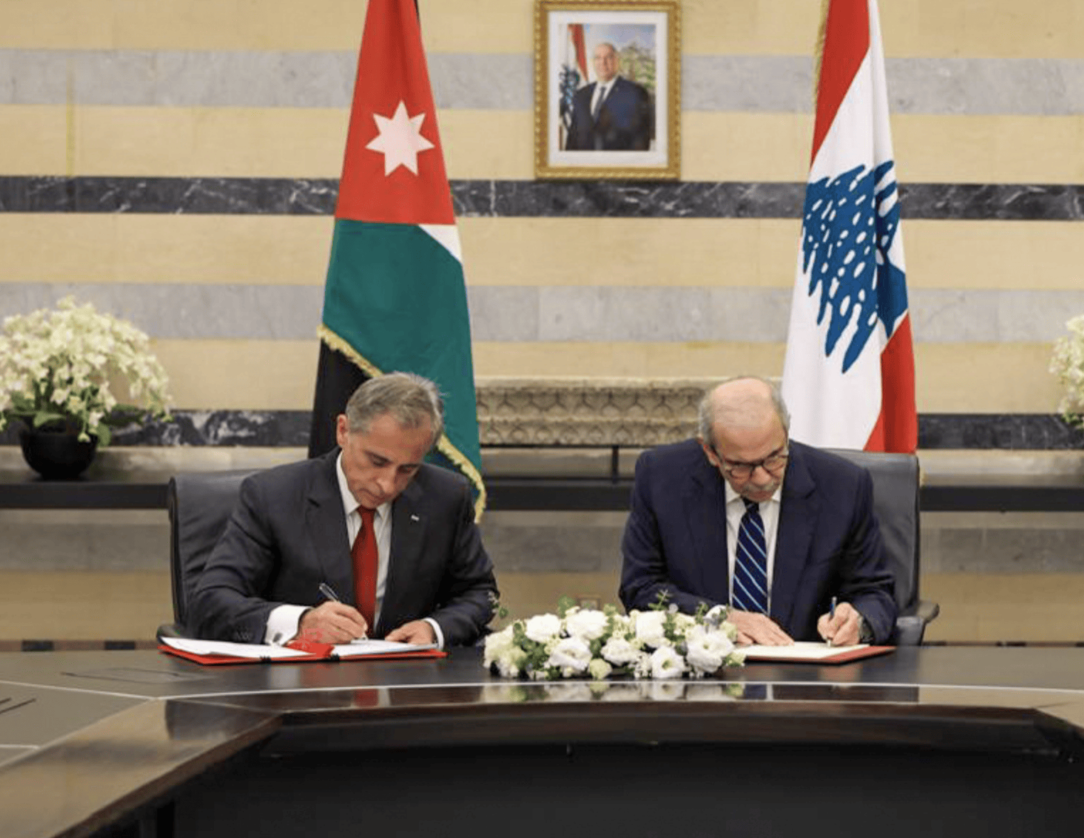Jordan, Lebanon sign 21 economic cooperation agreements across various fields