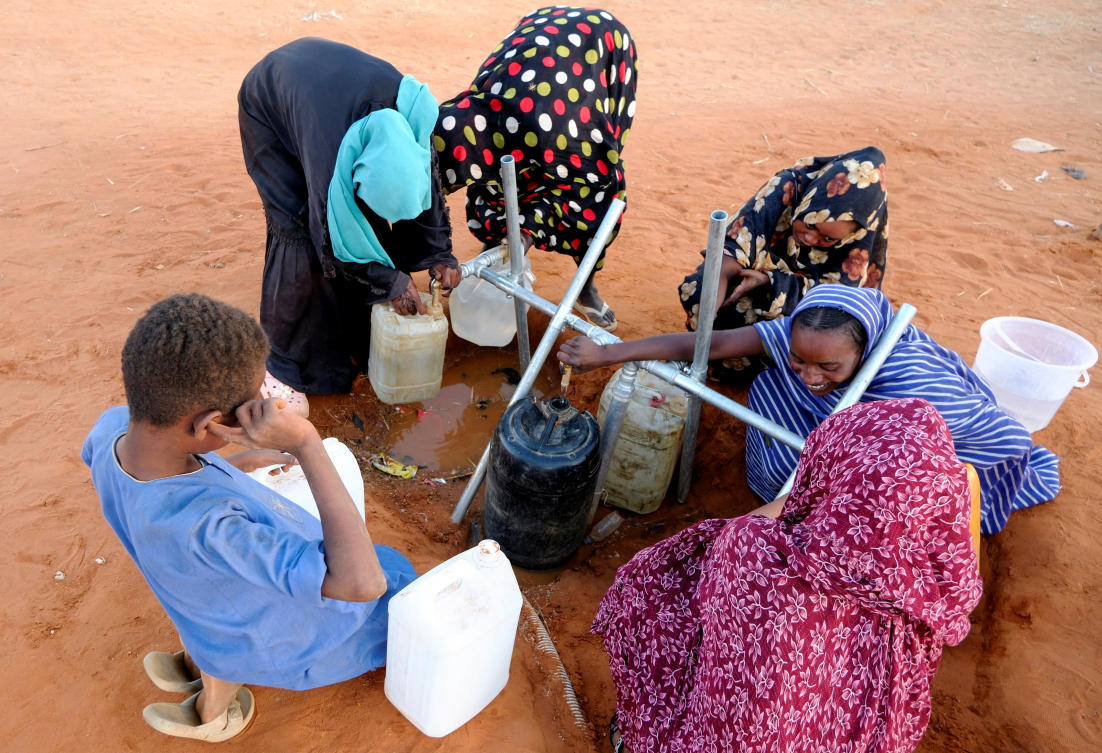 The United Nations warned Thursday its food aid stocks in war-torn Sudan, where millions face starvation, could run out by the end of March. (REUTERS)
