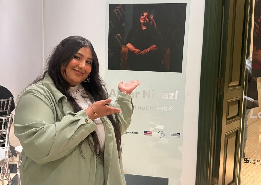 Abrar Niyazi participated in the Creative Writing for Musicians and Songwriters program. (AN Photo)