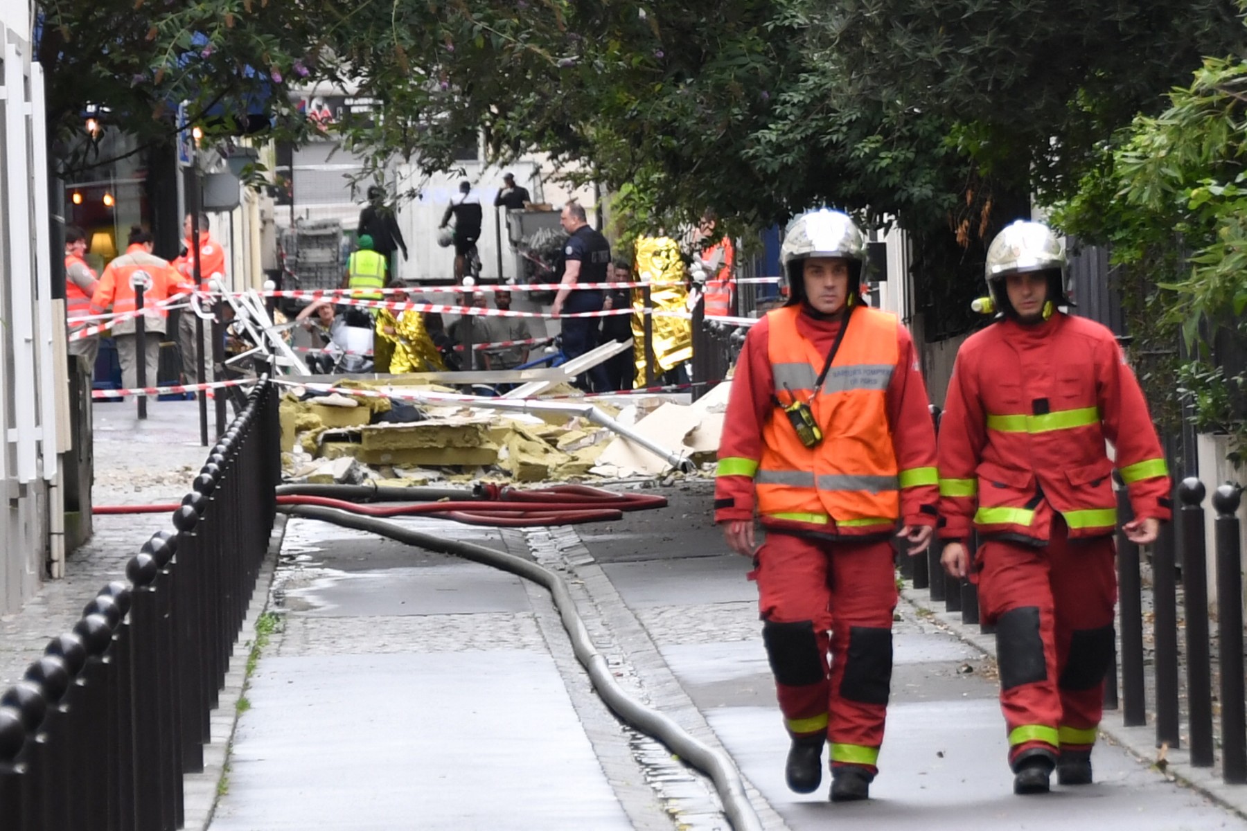 Paris flat collapses during party, one badly injured