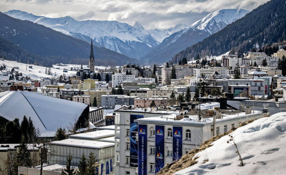 World leaders, CEOs, tech innovators and heads of humanitarian organizations descend on the Alpine resort of Davos every January. (AFP/File Photo)