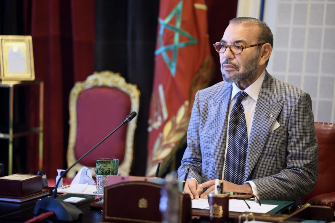 Morocco’s King Mohammed VI has accepted US President Donald Trump’s invitation to join his “Board of Peace” as a founding member. (File/AFP)