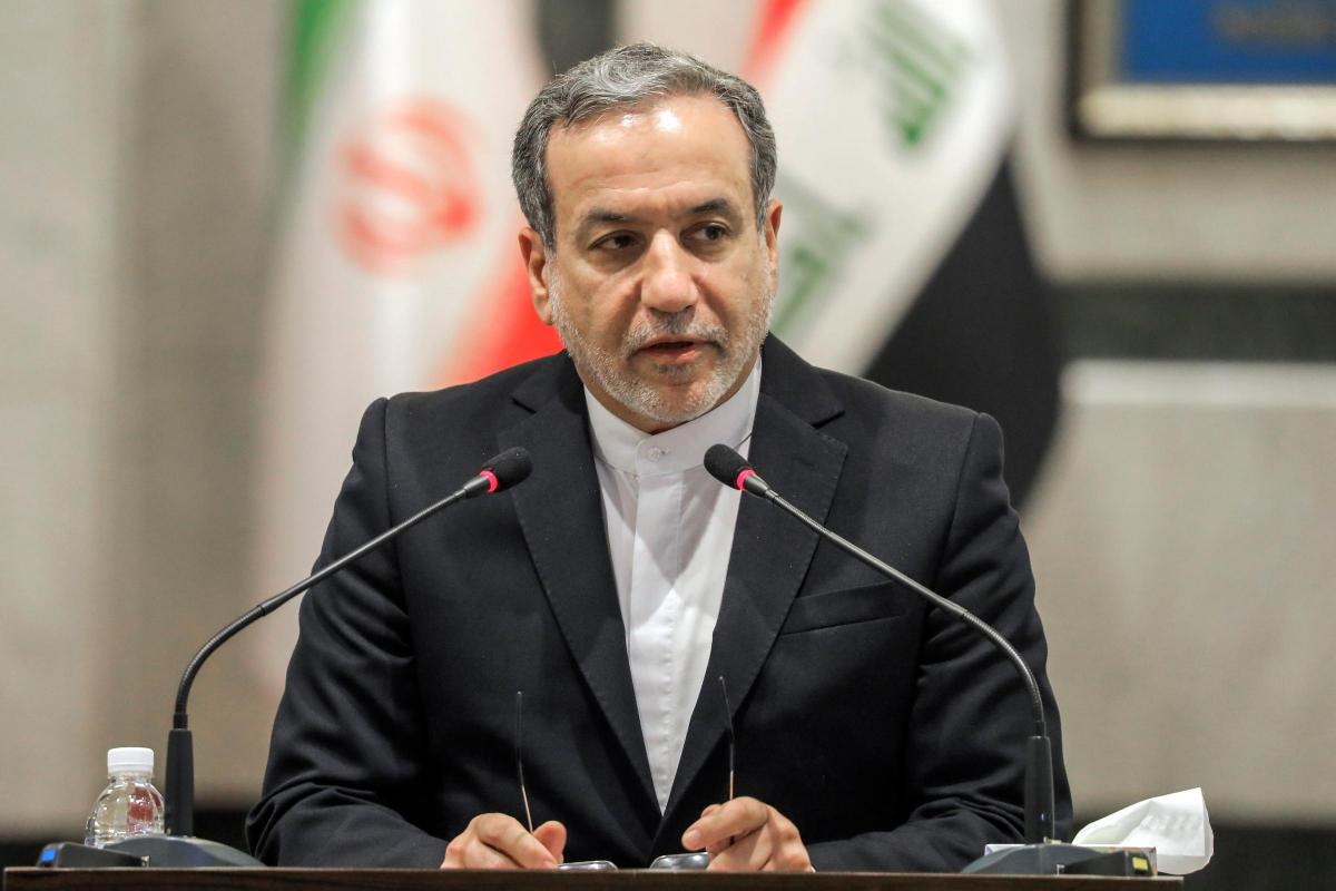 Iran’s Foreign Minister Abbas Araghchi accused WEF of double standards over revoking his participation and keeping Israeli president's. (File/AP)