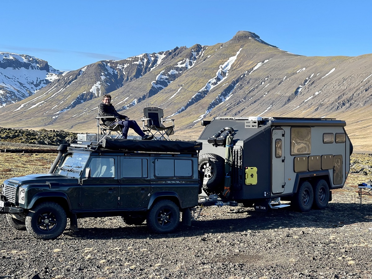 British fine-art photographer John Balsdon pictured on a previous expedition. (Supplied)