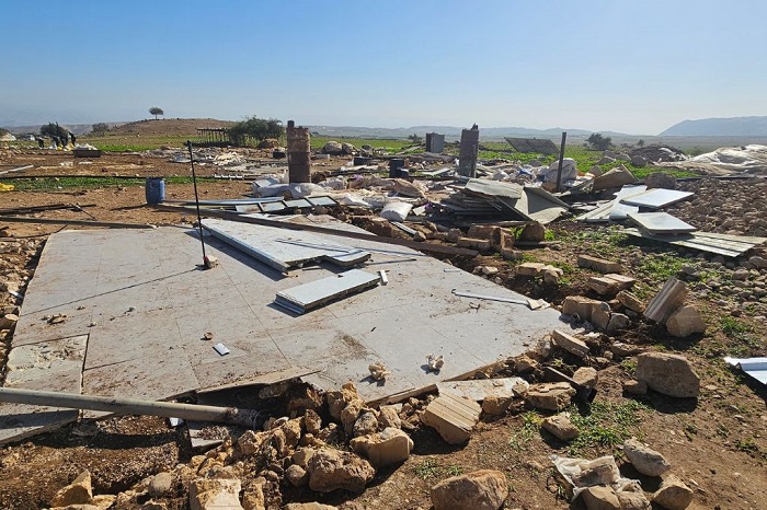 Families have faced an increase in attacks by settlers in recent months, including vandalism of properties. (WAFA)