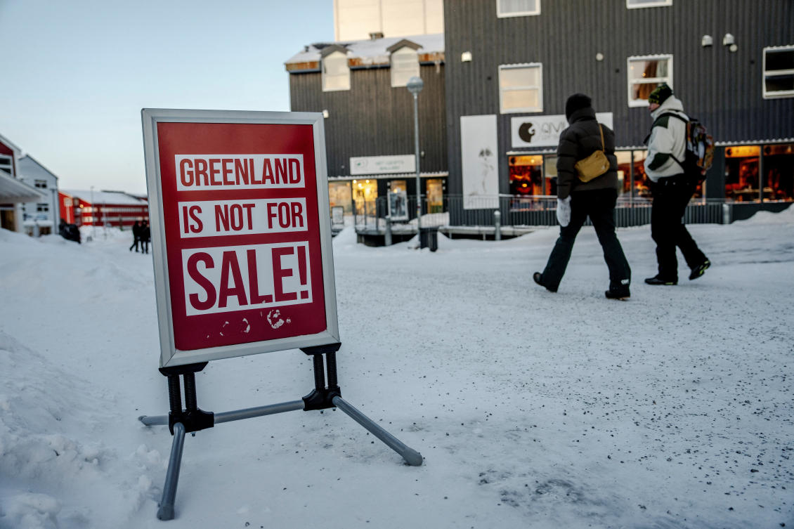 Ukrainian President Volodymyr Zelensky earlier said he was worried US President Donald Trump’s push to take Greenland could be diverting focus away from Russia’s invasion. (Ritzau Scanpix/Reuters)